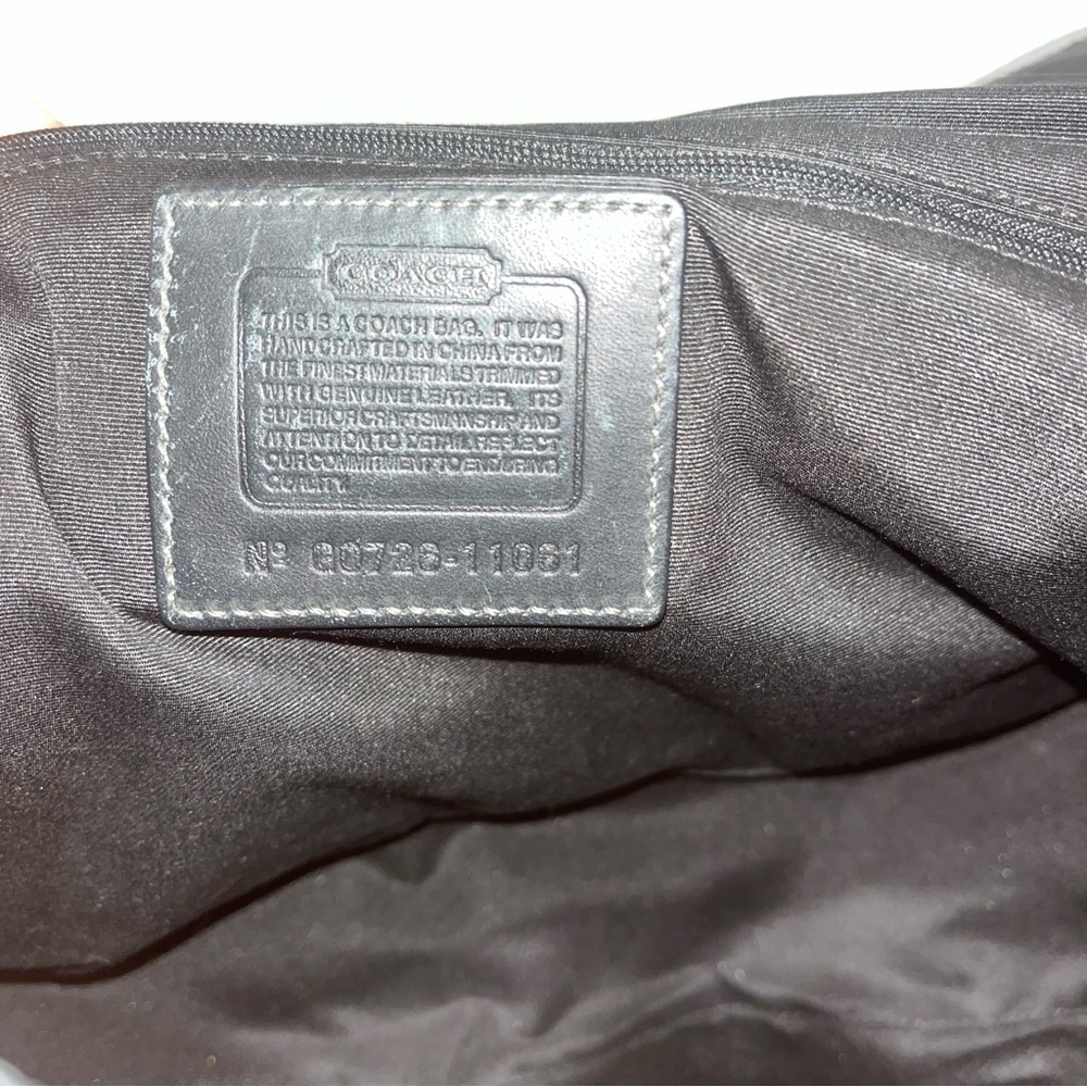 Coach Vintage Satchel With Gold Hardware - Picture 10 of 10